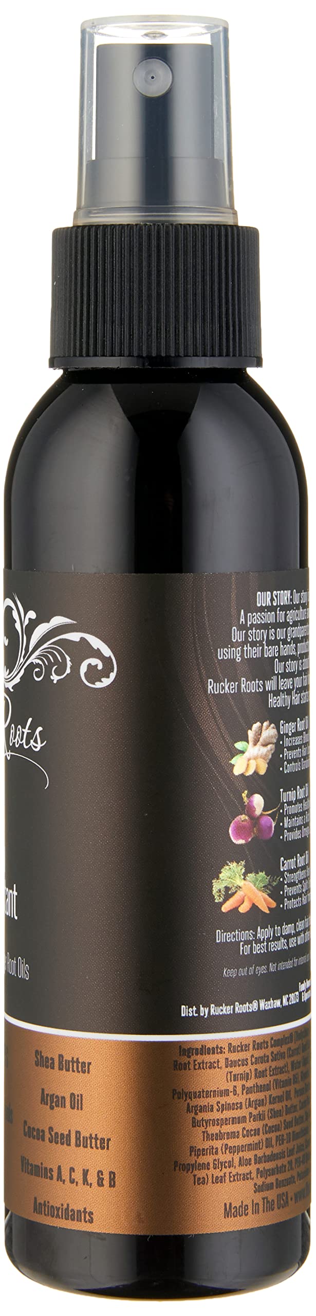 Rucker Roots Leave In Heat Protectant |Protects from Heat Styling |For All Hair Types
