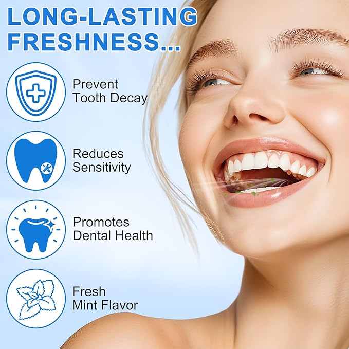 9.9% Hydroxyapatite Toothpaste, (Fluoride Free) Nano Hydroxyapatite Toothpaste for Enamel Protection and Tooth Strengthening –Gentle Mint, Fresh Breath, Daily Use for Oral Health