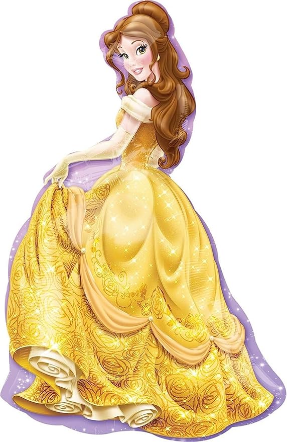 Beauty and the Beast Birthday Party Supplies Princess Belle Balloon Bouquet Decorations