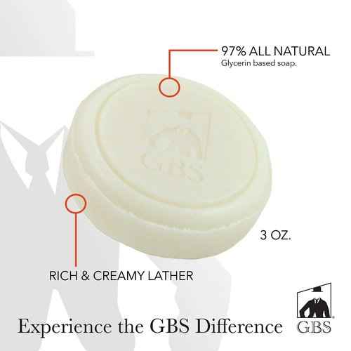 G.B.S Men's Shaving Set- MK34 Double Edge Safety Razor, Bristle Hair Brush, Dual stand, Chrome Shaving Bowl, Natural shave Soap, Leather Razor Case and 10 Blades