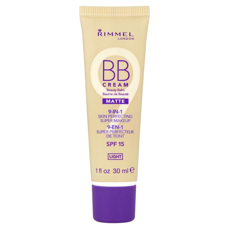 Rimmel London Match Perfection - 001 Light - BB Cream, Lightweight, SPF 25, Minimizes the Look of Pores, 1oz