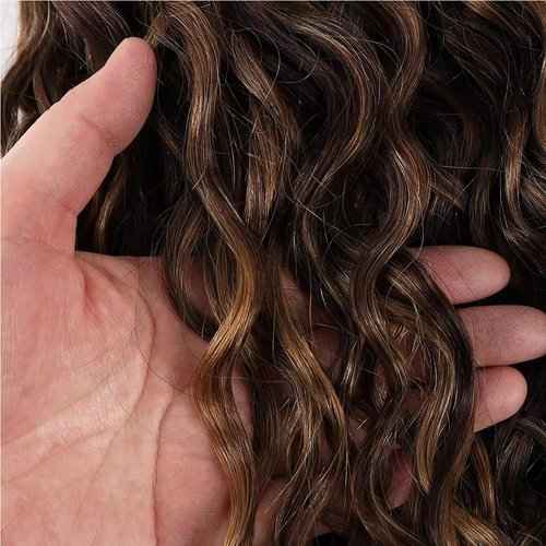 24 26 28 inch P430 Human Hair Bundles Ombre Water Wave Bundles Human Hair Highlight Water Wave Bundle 3 Tone