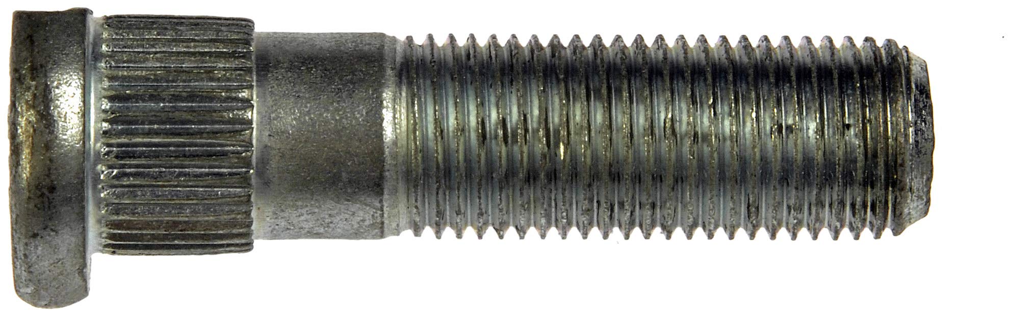 Dorman 610-395 1/2-20 Serrated Wheel Stud - .582 in. Knurl, 2 in. Length Compatible with Select Dodge/Ford/SRT Models, 10 Pack (
