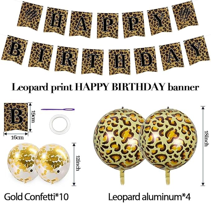 Brown Black Balloon Arch Double Stuffed Cheetah Birthday Balloon Garland Kit Coffee Tan Nude Gold Balloons for Cheetah Leopard Print Birthday Animal Jungle Neutral Baby Shower Wedding Wild Party Decor