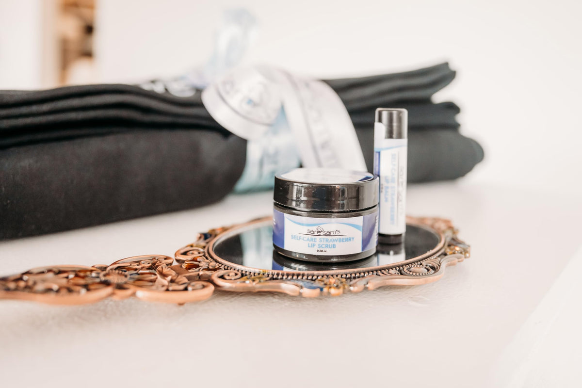 Safe Sam's Lip Balm and Lip Scrub Duo