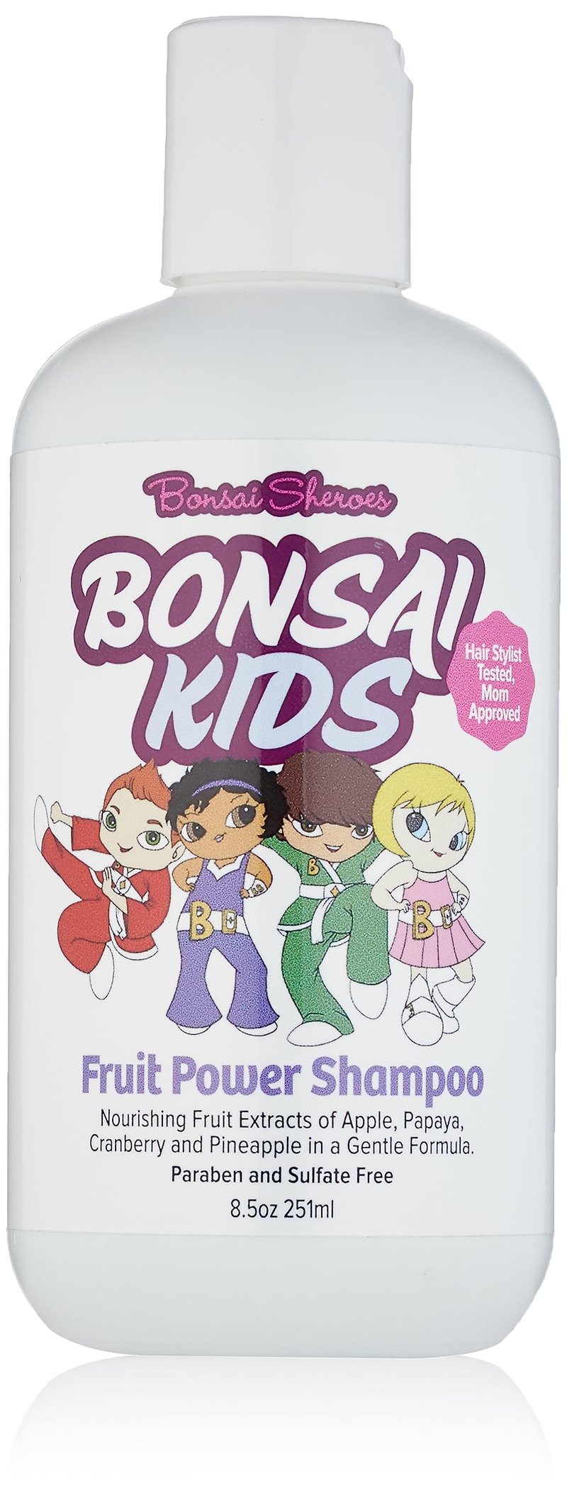 Kids Gentle Tear-Free Shampoo for Toddlers & Sensitive Scalps – Daily Use, 8 Ounce