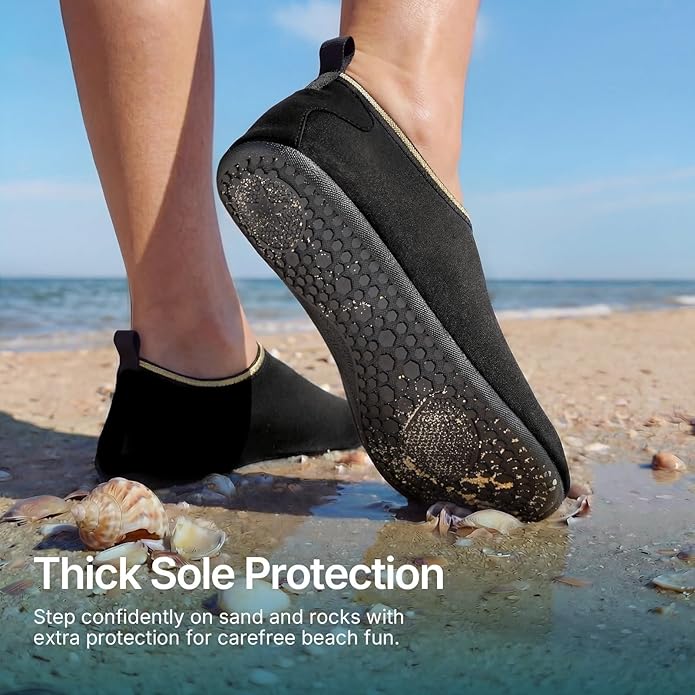 Water Shoes for Women Men Quick-Dry Aqua Socks Swim Beach Barefoot Yoga Exercise Wear Sport Accessories Pool Camping Must Haves Adult Youth Size