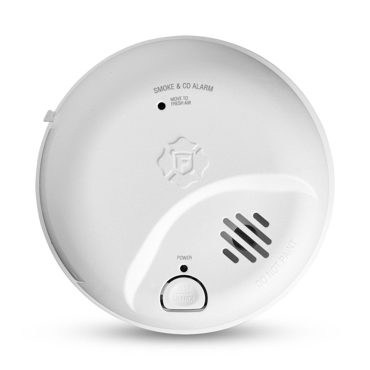 First Alert Combination Smoke & Carbon Monoxide Alarm, Battery Operated Detector with Test & Silence Button, SMICO100, 1-Pack