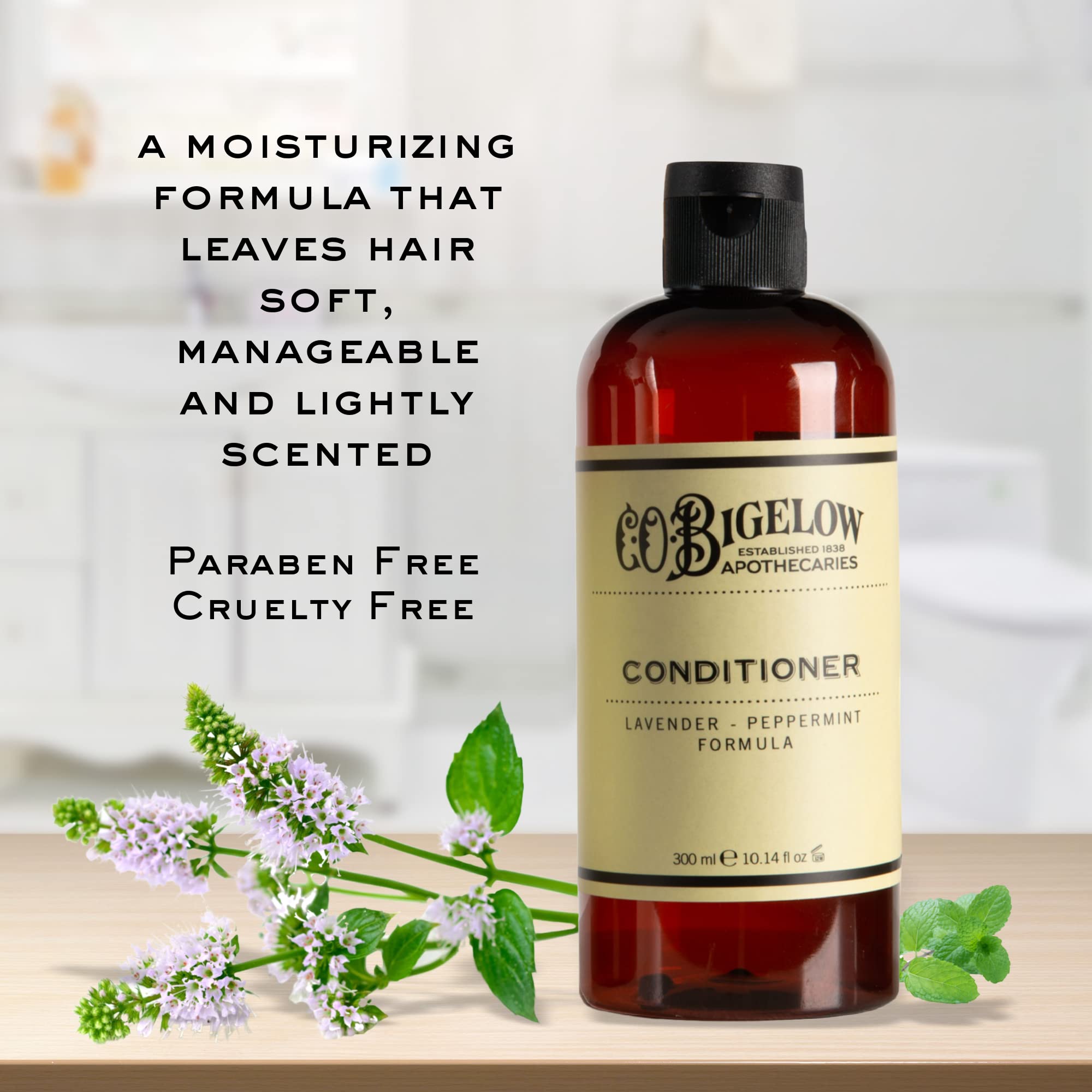 C.O. Bigelow Lavender Peppermint Conditioner, Hydrating Conditioner