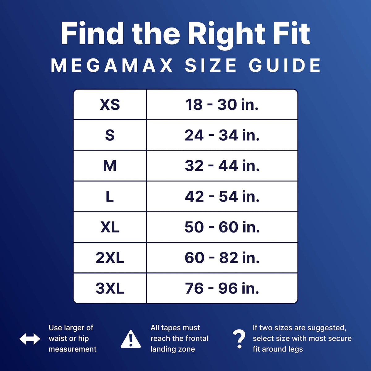 NorthShore MegaMax Made in USA 12-Hour HBL Adult Diapers for Heavy Bladder Leaks, Medium, 10 Count, Purple, 32-44 inches, Tab-Style Incontinence Underwear for Men, Women & Teens