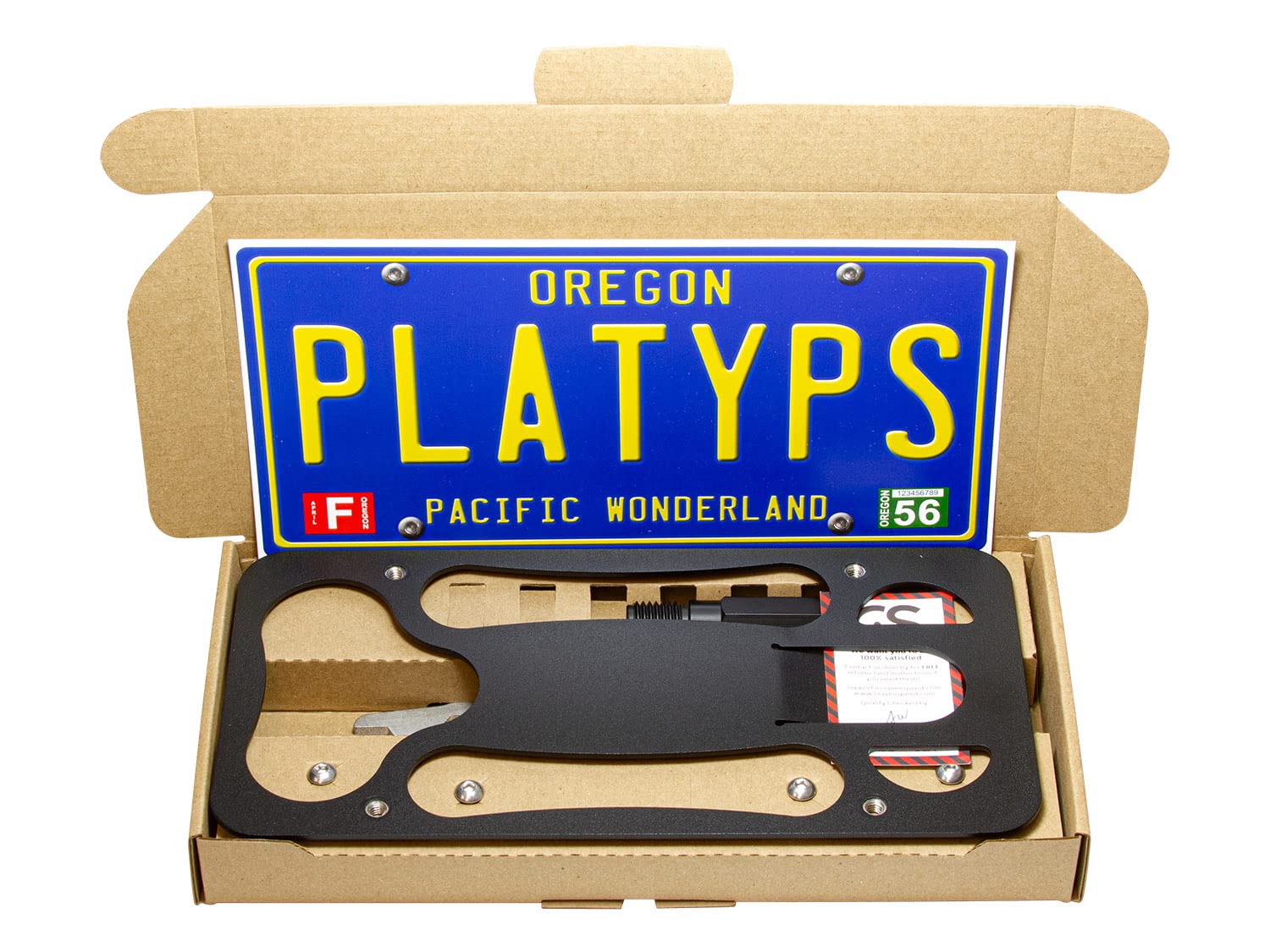 CravenSpeed Platypus License Plate Mount Compatible with BMW 5 Series [G30, G31] 2017-2023 | No Drilling | Installs in Seconds |
