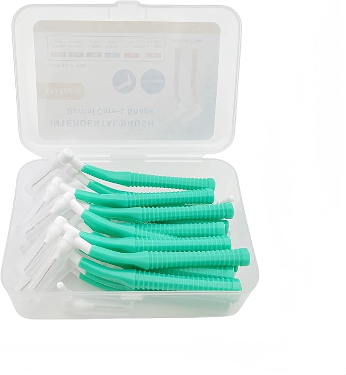 interdental Brushes Between Teeth (0.8mmGreen, Normal)
