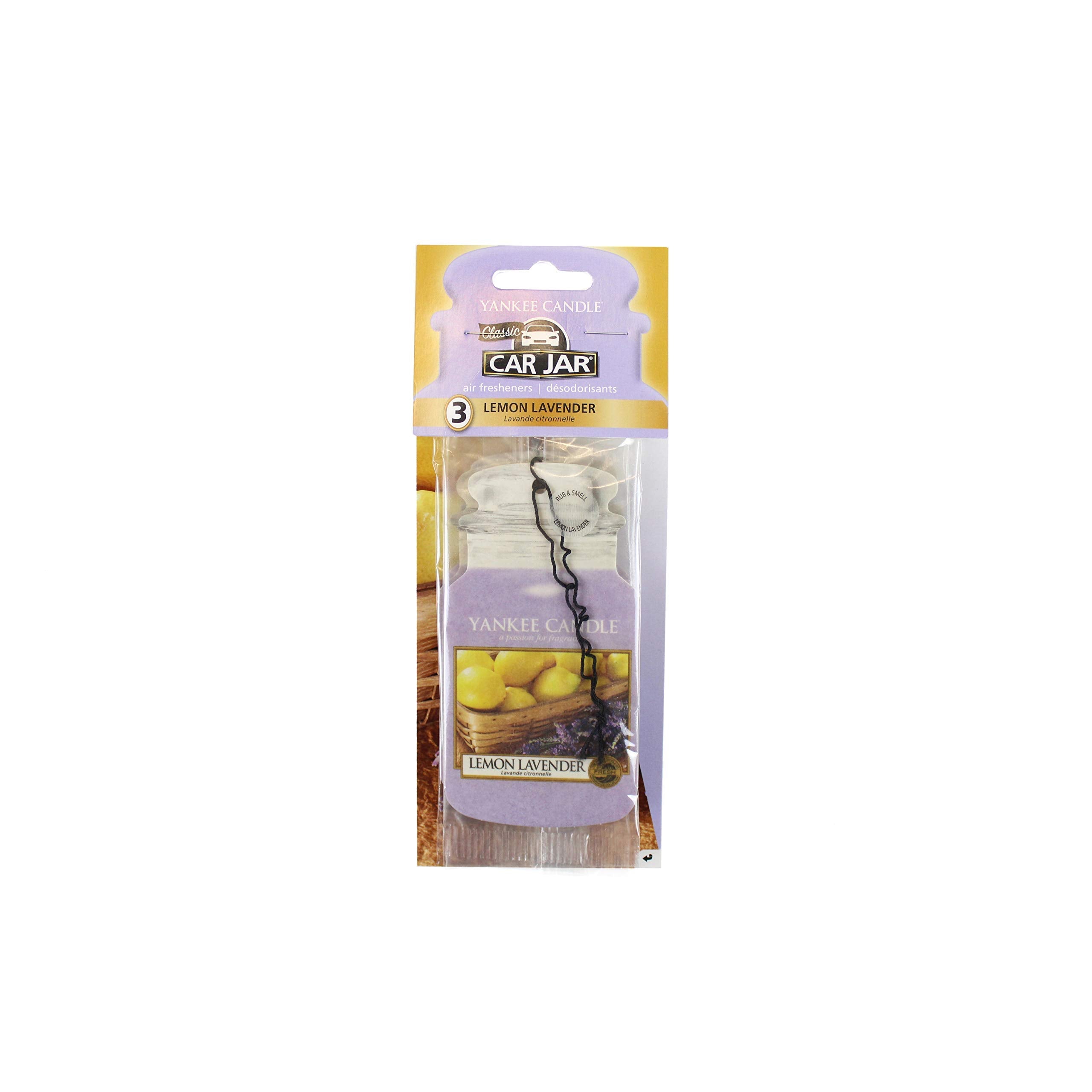 Yankee Candle car jar Bonus Pack Lemon Lavender YCJBPLL