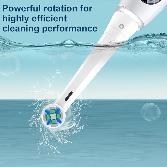 Replacement Heads Compatible with Oral B iO 3 4 5 6 7 8 9 10 Series Electric Toothbrush,Toothbrush Heads Compatible with Oral B iO Replacement Heads, Medium Bristles for Effective Cleaning,White