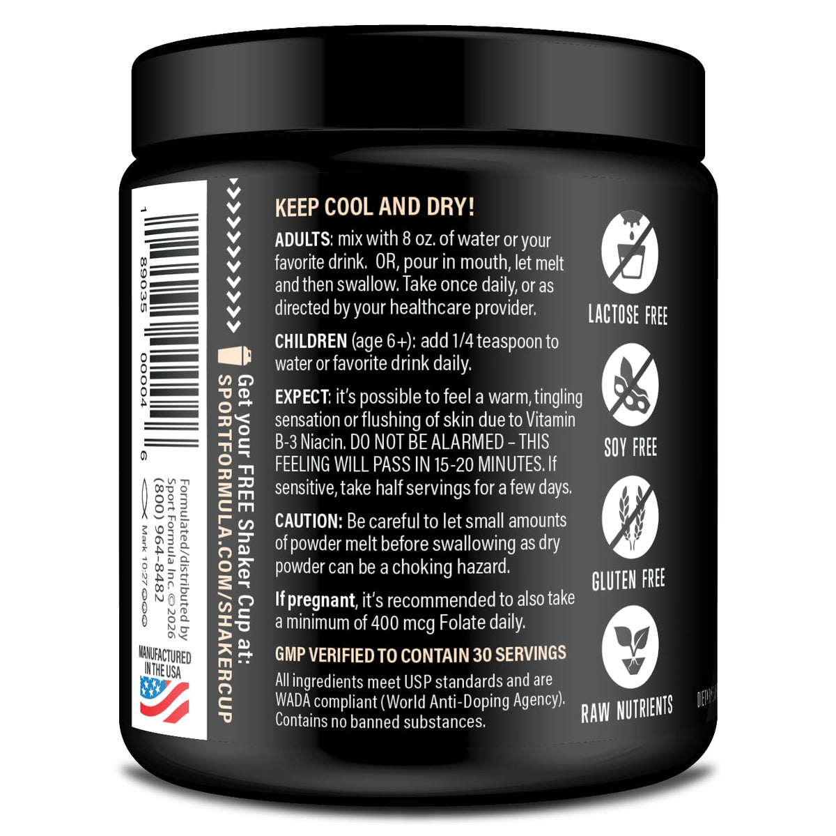 Multivitamin Powder - Keto Drink Mix for Men Women BCAA Amino Acids Won’t Upset Your Stomach - Keto Vegan Multivitamin with Electrolytes Super B Complex Digestive Enzyme (Orange Burst)