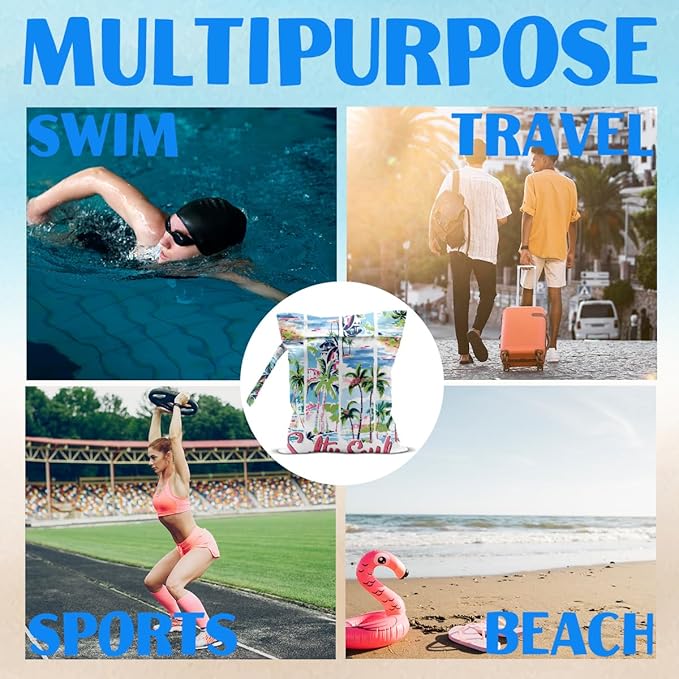 Beach Essentials, Wet Bag for Swimsuit Dirty Clothes Yoga Gym Diaper, Wet Dry Bag, Beach Vacation Essential for Travel Poor Bathing Summer Coastal Gifts Salty Soul
