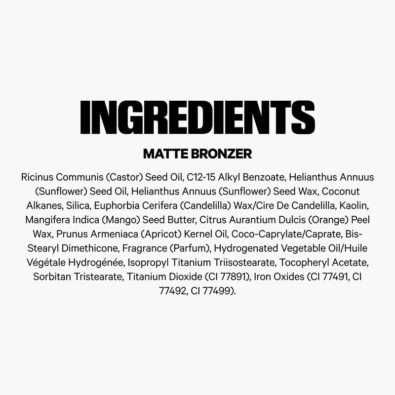 Milk Makeup Matte Bronzer – Buildable Cream Bronzer Stick with Mango Butter + Apricot Oil – Hydrating, Multi-Use Formula for a Sunkissed Glow – Blaze, 0.19 oz