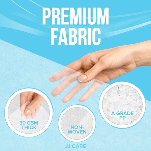 Disposable Massage Table Sheets - 120 Sheets [24" x 390 feet, 2 Roll] - 50% Thicker Perforated Massage Bed Cover, Non-Woven Disposable Roll for Massage Table for Waxing, Facial, Tattoo, & Spa