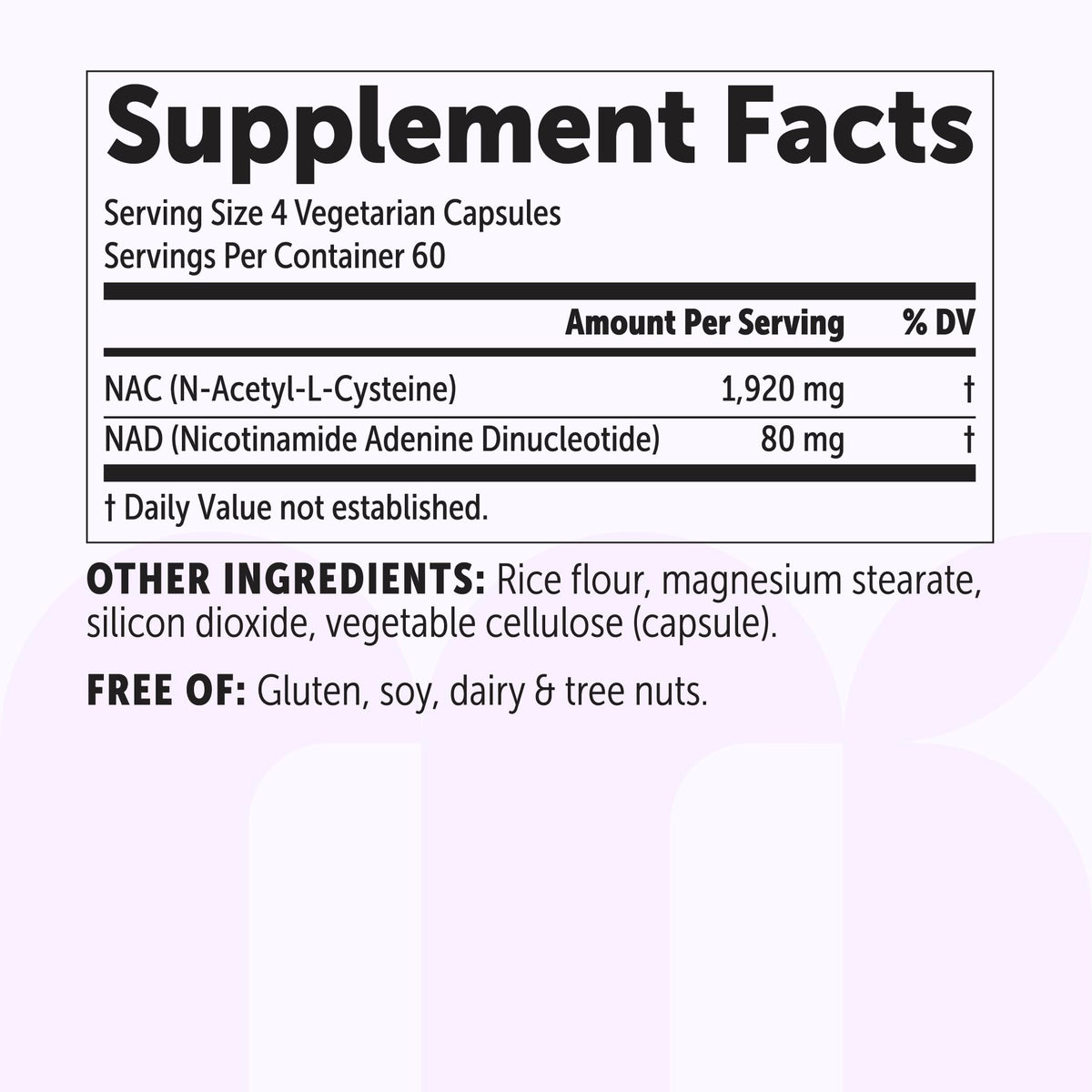Micro Ingredients NAC with NAD+ 2,000 mg Per Serving, 240 Vegetarian Capsules | 2-in-1 N-Acetyl-L-Cysteine with Nicotinamide Adenine Dinucleotide | Non-GMO, Gluten Free
