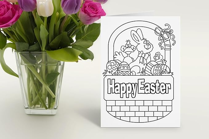 Stonehouse Collection | Kids Color-In Greeting Cards for All Occasions | Birthday, Thank You, Christmas, Halloween, Thanksgiving, Valentine's Day | Fun & Creative DIY Cards for Children (Holiday Assorted)