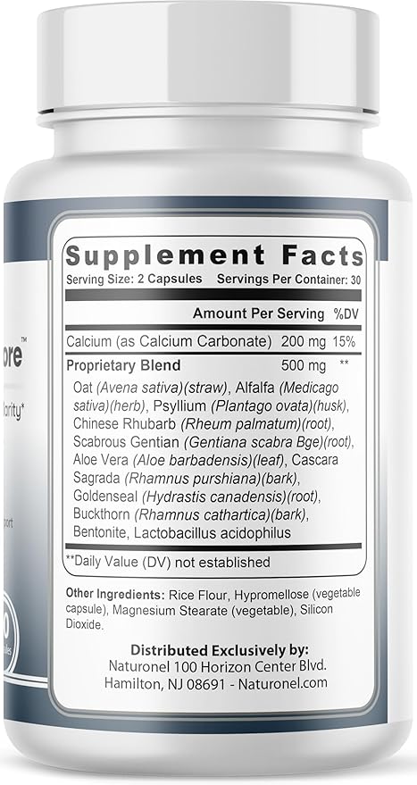 Motility Activator Core Capsules - Cleanse Pills Daily Premium Support, Motility Activator Cleanse Natural Digestive Formula for Overall Health & Wellness Supplement (6)
