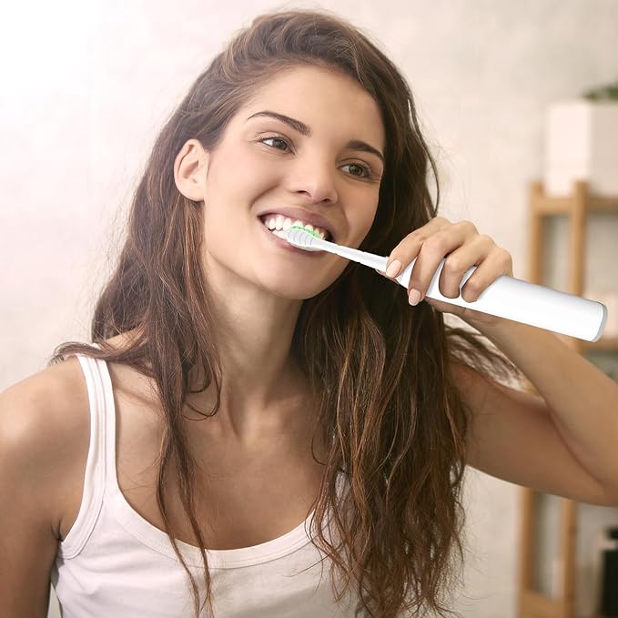 Guhiwuk Designed for Sonicare Replacement Heads, Electric Toothbrush Replacement Brush Heads Compatible with Philips Sonicare, 10 Pack, White