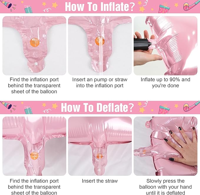 Pink Letter H Balloons,40 Inch H Letter Balloon Light Pink,A to Z Alphabet Helium Custom Pastel Letter Balloon for Birthday Anniversary Baby Shower Wedding Party Decorations