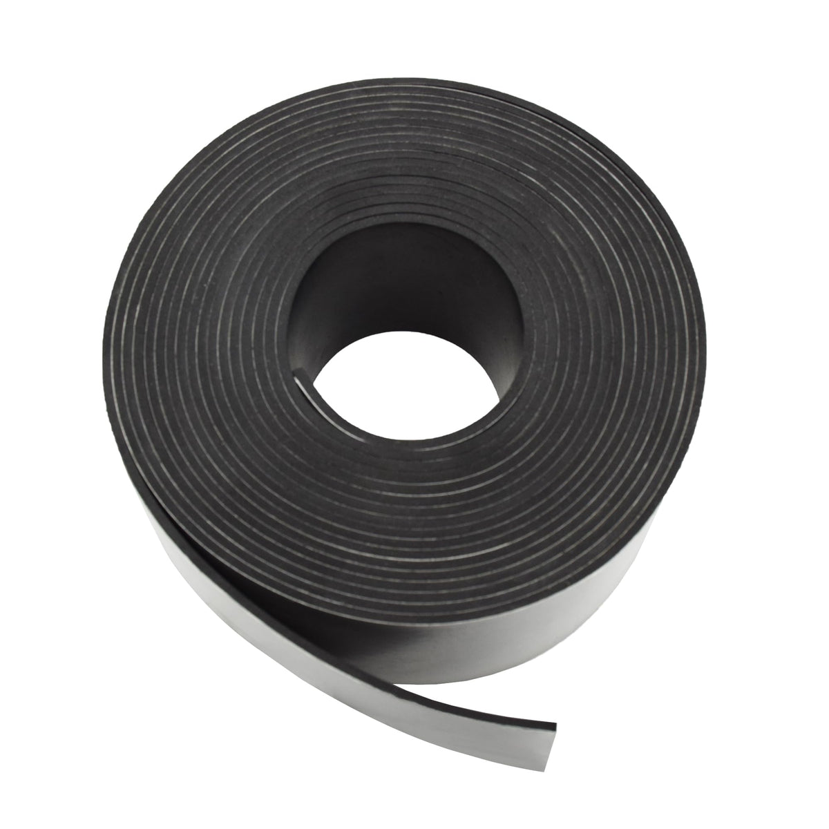 DOBTIM Neoprene Rubber Strips Self Adhesive 1/8 (.125)" Thick X 3" Wide X 25'Long, Solid Rubber Sheets, Rolls & Strips for Gaskets DIY Material, Supports, Leveling, Sealing, Bumpers, Abrasion Black