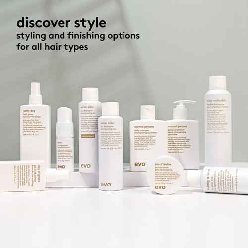 Evo Normal Persons Daily Care Shampoo & Conditioner - Refreshes & Balances Scalp, Reduces Frizz, Reinvigorates Scalp and Hair - 300ml / 10.1 Fl Oz