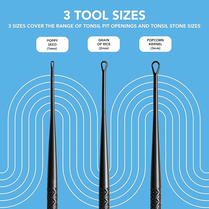 Tonsil Tech Tonsil Stone Remover Tool - Tonsil Stones Removal Kit - Made in USA