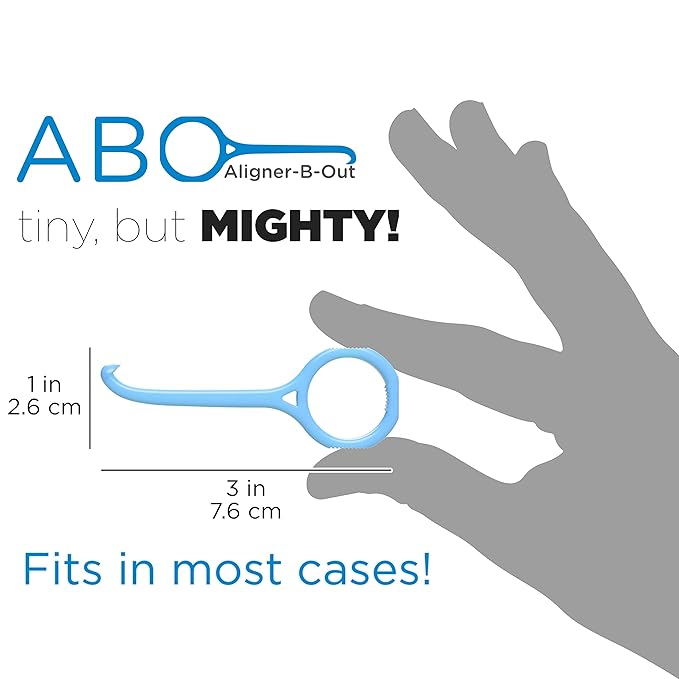 Aligner-B-Out v2 | Vibrant Variety 4 Pack | Invisalign Remover Tool & Aligner Remover Tool For All Aligners & Removable Retainers | Orthodontist Recommended Invisalign Accessories