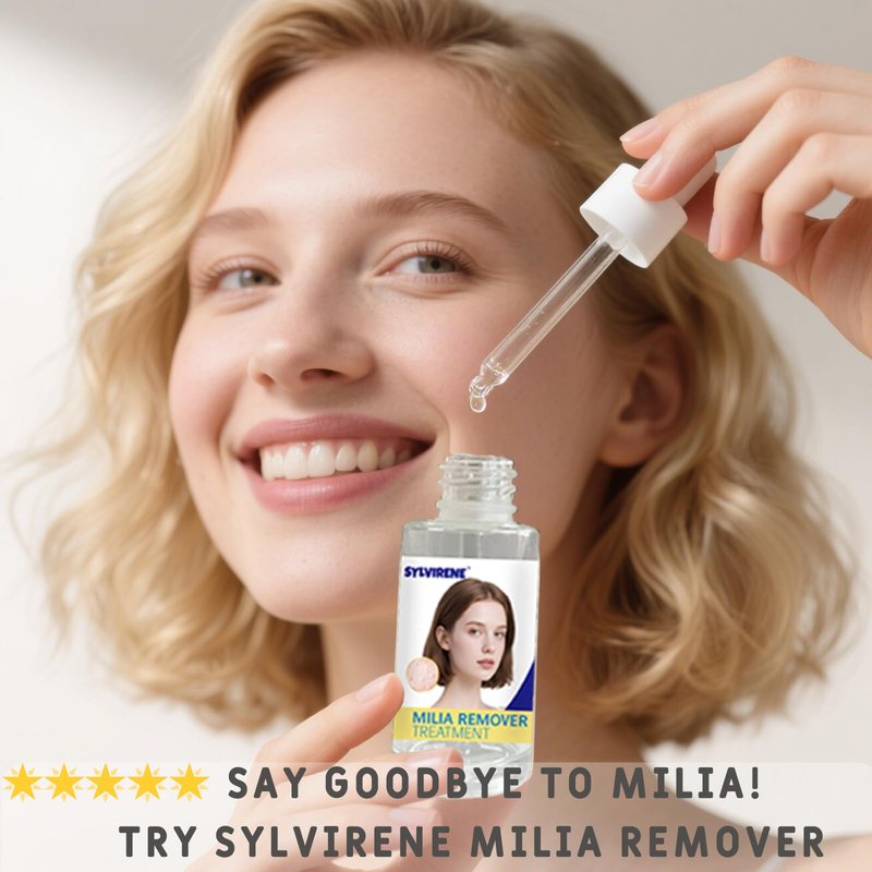Sylvirene 40 ml Milia Remover Serum for Eyes & Face, Milia Removal Essence, Milia Spot Remover Serum for Clear Skin