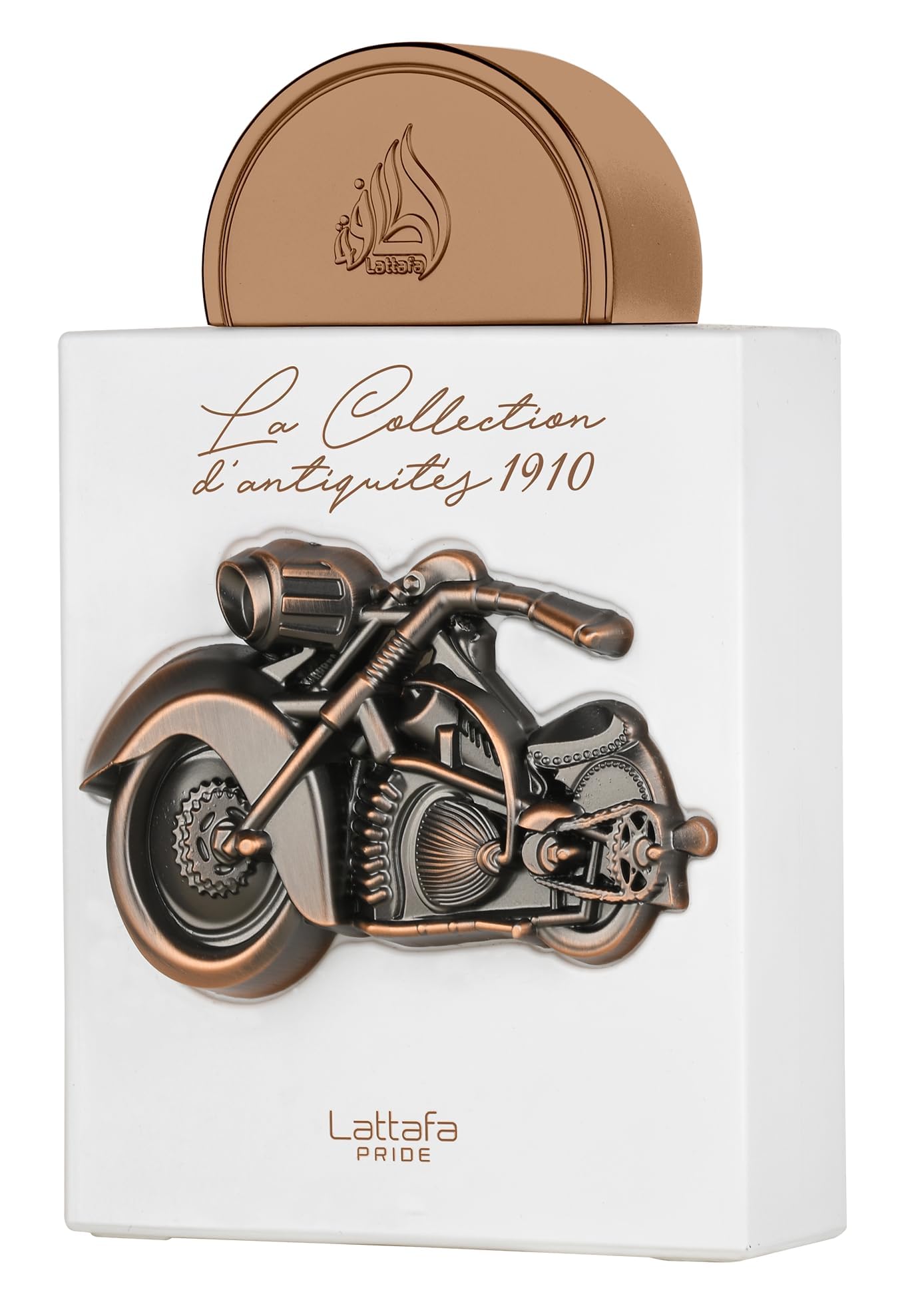 Lattafa Pride La Collection D'Antiquites - 1910 (Bike) Eau de Parfum Spray for Unisex, 3.4 Ounce