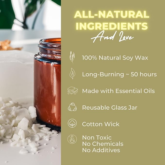 Scented Candle for Women Empowerment | 100% Soy Wax, Lavender Vanilla | Birthday Gifts for Women, Best Friends, Sister, Mom, Coworker | Strong Woman Present for New Job Promotion, Good Luck, Christmas