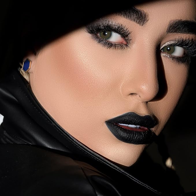 MAKI YIKA Black Lipstick for Women Color Stay Long Lasting Lipsticks, No Smudge Matte Liquid Lipstick Transferproof Cruelty-Free Lip Color |Witch Girl