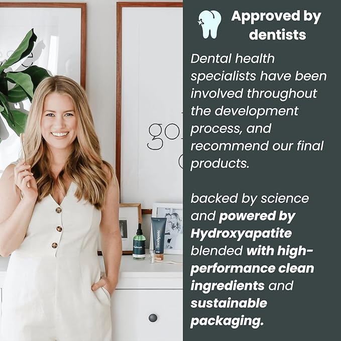 Nudge 10% Nano Hydroxyapatite Toothpaste, Remin+ with Vitamin E, Fluoride-Free, SLS Free, Helps Remineralize Enamel, Supports Sensitive Teeth, Cinnamon and Clove, 4.5 oz (Pack of 4)