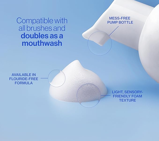 Autobrush Fluoride Foaming Toothpaste for Kids, Watermelon Flavor, Whitening & Deep Cleaning, Travel Friendly, Anti-Cavity (Pack of 3)
