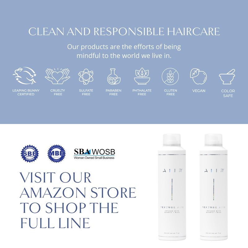 AIIR Texture Styling Spray - Volumizing Dry Spray for Lift, Light Hold, and Fine Thin Hair - 7 oz