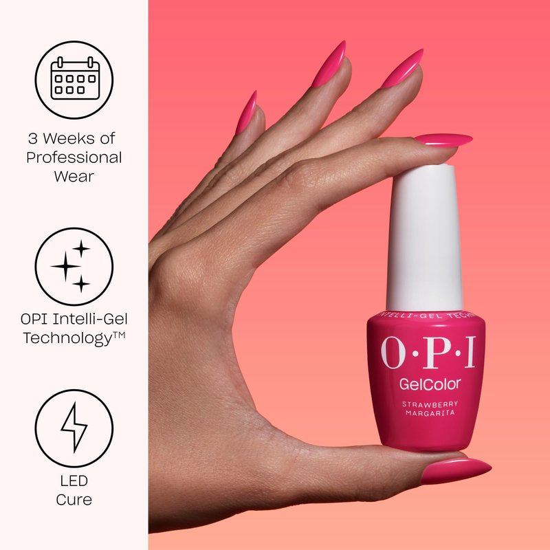 OPI GelColor Band Tease | Semi-Sheer Dark Gold Brown Metallic LED Cure Gel Nail Polish | Salon-Quality Shine, Long-Lasting Wear | 0.5 Fl Oz | What's Your Mani-tude | Fall 2025