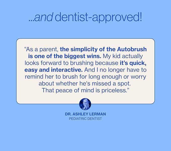 Autobrush Fluoride-Free Foaming Toothpaste for Kids, Watermelon Flavor, Whitening & Deep Cleaning, Travel Friendly, Anti-Cavity (Pack of 2)
