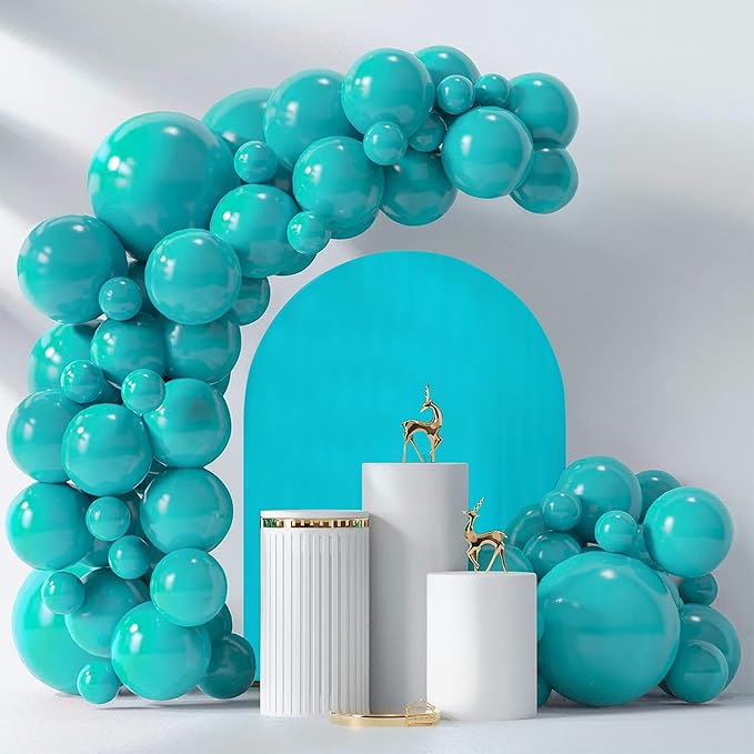 Arch Covers,Arch Backdrop Stand Fitted Cover for Wedding Birthday Party Ceremony Banquet Decoration(7.2FT&6.6FT&6FT,Sky Blue,Cover Only)