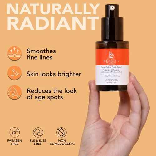 Beauty by Earth Vitamin C Face Cream, Serum and Toner - USA Made with Organic & Natural Ingredients