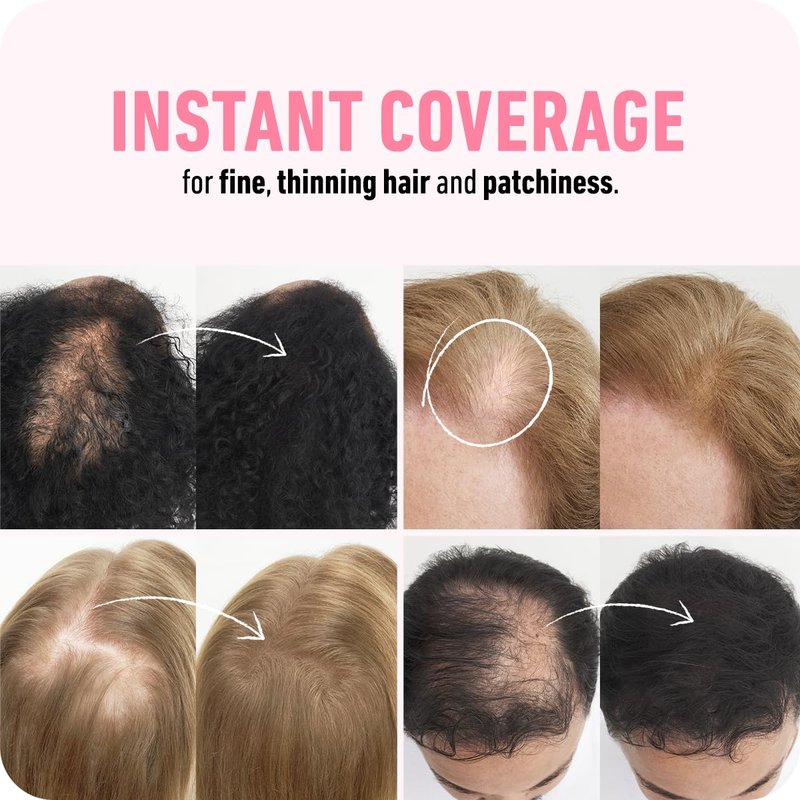 BOLDIFY Hair Fibers - Fill In Thinning and Fine Hair for an Instantly Fuller, Thicker Look - 14 Shades for Women & Men