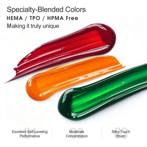 VENALISA V5 Gel Nail Polish Kit of 22 Pcs With Color Display Card Semi-transparent Jelly Gel Polish Set Sheer Red Black Green Soak Off Salon Nail Art DIY at Home Manicure