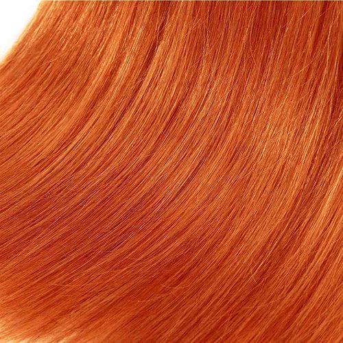 Giginger Brazilian Human Hair Bundles 16 18 20 inch Orange Straight Bundles 350 Color Ginger Orange Unprocessed Virgin Quick Weave Hair for Black Women