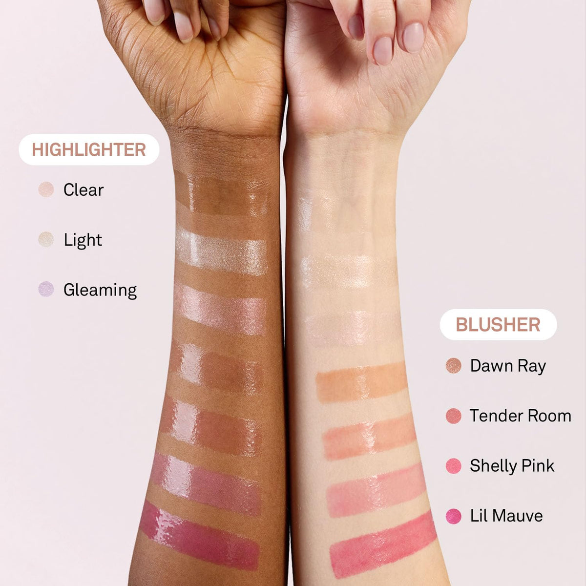 hince True Dimension Radiance Balm Korean Glass Skin Highlighter, with Squalane & Safflower Oil | Cream Blush, Eyeshadow & Lip Glow in One | Dewy Glass Skin Finish, No Parabens, 10g (DAWN RAY)