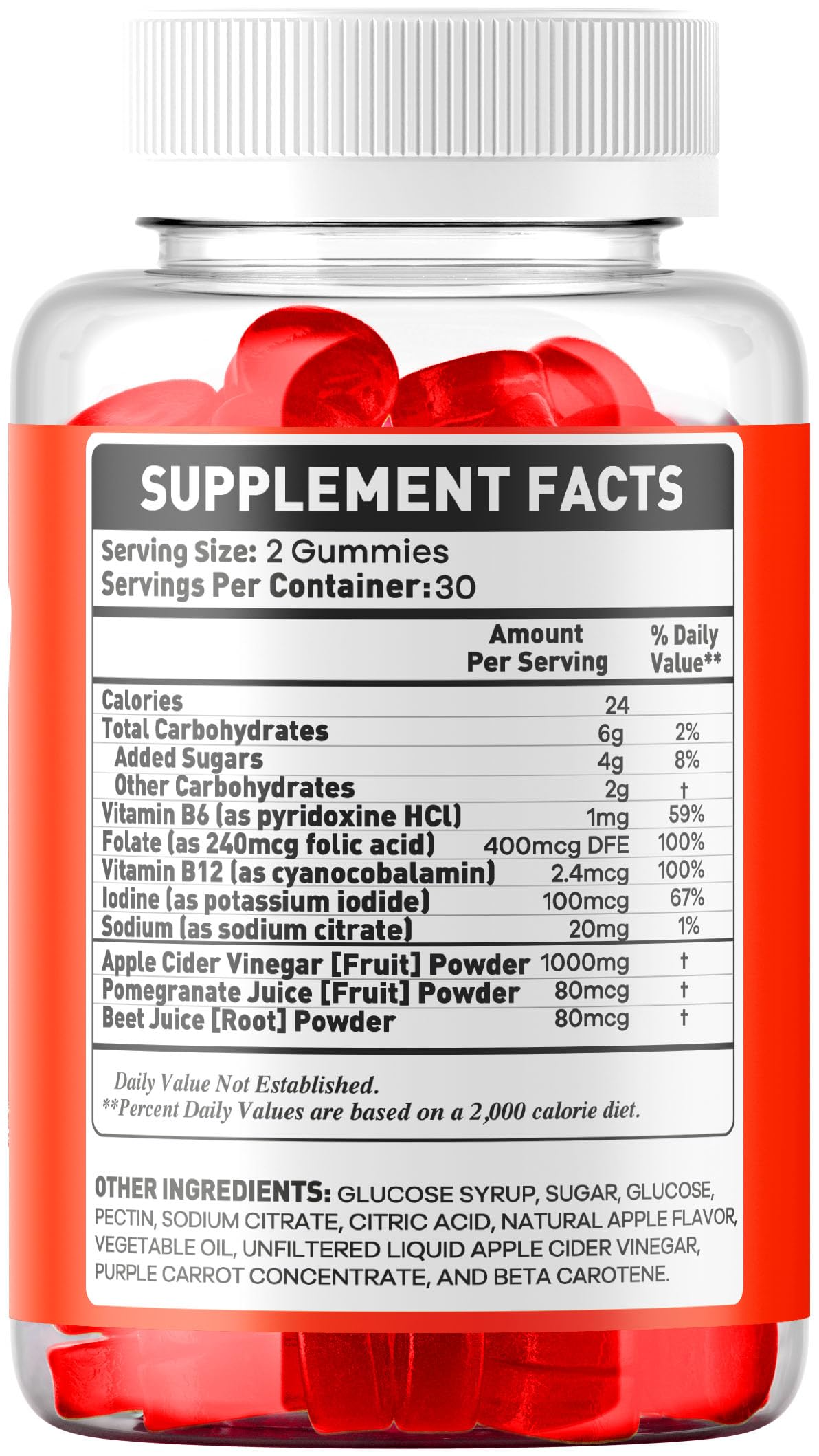 Jelly Lean Gummies - Official Jelly Lean Gummys Advanced Premium Formula Maximum Strength, All Natural Daily JellyLean Vitamins Support for Overall Health & Wellness, 60 Gummies for 1 Month