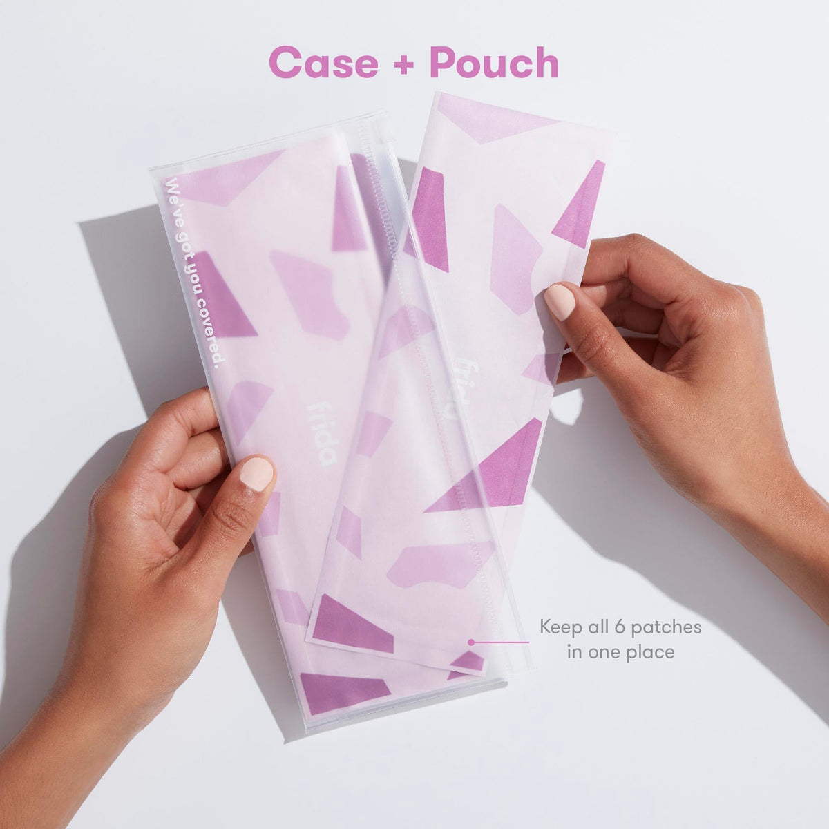 Frida Mom C-Section Silicone Strips, C-Section Recovery Must Have Scar Patches, Reusable Medical Grade Treatment for Keloid Scars, Includes Case & Pouch