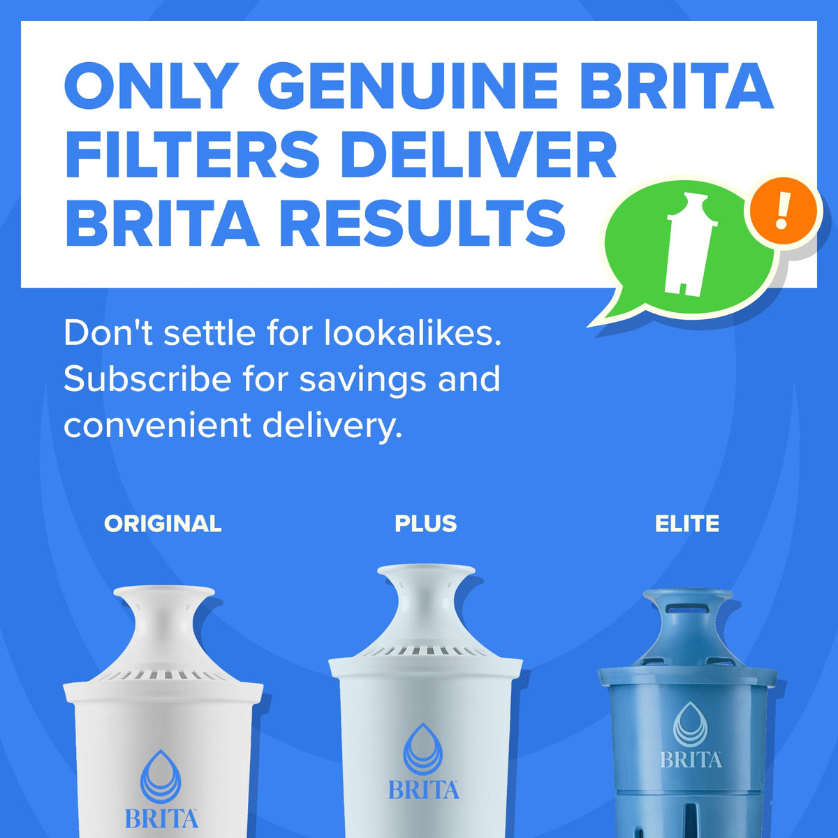 Brita Extra-Large 27-Cup Water Dispenser with BritaPlus Filter, WQA NSF/ANSI Certified, Reduces 2X Contaminants vs. Standard, Reduces Chlorine, Zinc, Copper, Mercury & More, 1 Filter Included, White