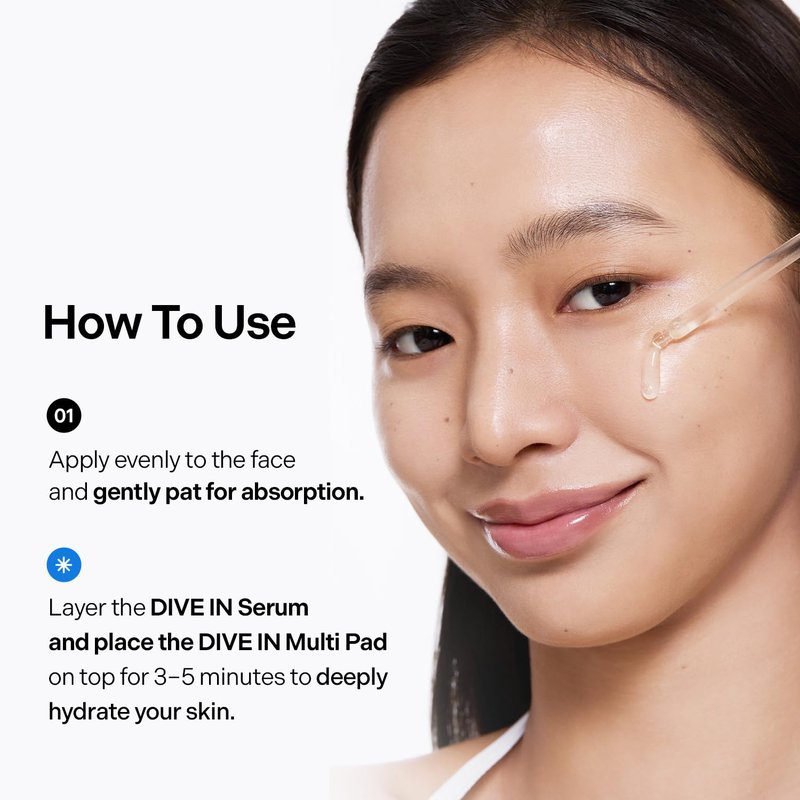 Torriden DIVE IN Hyaluronic Acid Serum 50ml(1.69 fl.oz.) * 2 (Pack of 2) | Deep Hydration to Get Glow Skin | Hyaluronic Acid, Panthenol, Allantoin | Korean Facial Serum